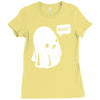 halloween boo Ladies Fitted T-Shirt