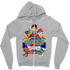 paw patrol birthday boy uncle Zipper Hoodie