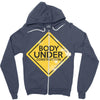 body under construction Zipper Hoodie