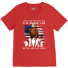 Honor Those Who Place Their Life On The Line V-Neck Tee