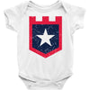land of the free1 Baby Bodysuit