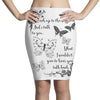 Butterflys Pencil Skirts