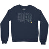 pterodactyl with a machine gun Crewneck Sweatshirt