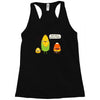 so corny Racerback Tank