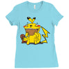 pika chu Ladies Fitted T-Shirt