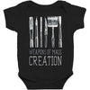 war paint Baby Bodysuit