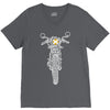 biker V-Neck Tee