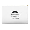 staching through the snow Accessory Pouches