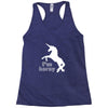 i'm horny Racerback Tank