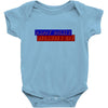 daddy drinks because i cry Baby Onesie