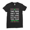 merry litmas Ladies Fitted T-Shirt