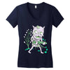 preparing for the goblin fire Women's V-Neck T-Shirt