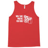 will take photos for food Tank Top