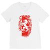 lion crest V-Neck Tee