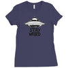 stay weird Ladies Fitted T-Shirt