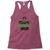 its marching band season green Racerback Tank