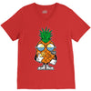 pineapple summer V-Neck Tee