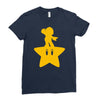 mario's shot Ladies Fitted T-Shirt
