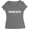 bowling green Women's Triblend Scoop T-shirt