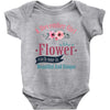 A December Girl Like A Flowers Baby Bodysuit
