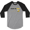 Mom to Bee Unknown Gender 3/4 Sleeve Shirt