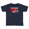 packing heat   i'm hot Toddler T-shirt