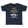 leo hated by many wanted by plenty disliked by some confronted by none Toddler T-shirt