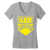 ossi fdj ddr Women's V-Neck T-Shirt