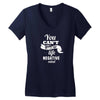 negative mind fanart Women's V-Neck T-Shirt