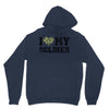i love my soldier regular camouflage Unisex Hoodie