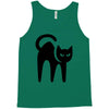 cat black Tank Top
