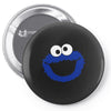 cookie monster sesame street Pin-back button