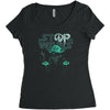 stop wars Women's Triblend Scoop T-shirt