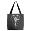youth kids tuxedo Tote Bags
