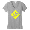 nessie scotland Women's V-Neck T-Shirt