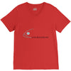 fish hooded V-Neck Tee