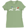 tour de france new 2015 logo Ladies Fitted T-Shirt