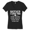 I Love You Mother Women's V-Neck T-Shirt