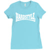 hardstyle hard bass Ladies Fitted T-Shirt
