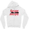 survivin' Zipper Hoodie