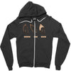 nerd ears Zipper Hoodie