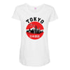 Tokyo City Maternity Scoop Neck T-shirt