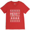 ugly merry christmas V-Neck Tee