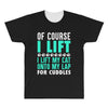 cat cats lift lifting fitness All Over Men's T-shirt