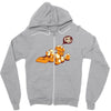 happy face Zipper Hoodie