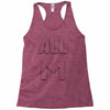all m Racerback Tank