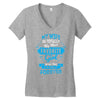 Totally My Most Favorite Girl Women's V-Neck T-Shirt