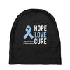 hope love cure stomach cancer awareness Baby Beanies