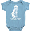 your future is over vampire blood Baby Onesie