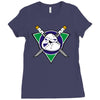 mighty leo Ladies Fitted T-Shirt